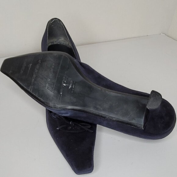 Stuart weitzman NavyBlue Satin Debutant Women's Evening High Heels - Picture 7 of 10